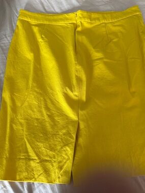 J. Crew Yellow Skirt